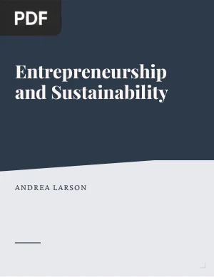 Entrepreneurship and Sustainability