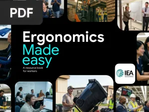 Ergonomics Made Easy: A Resource Book for Workers