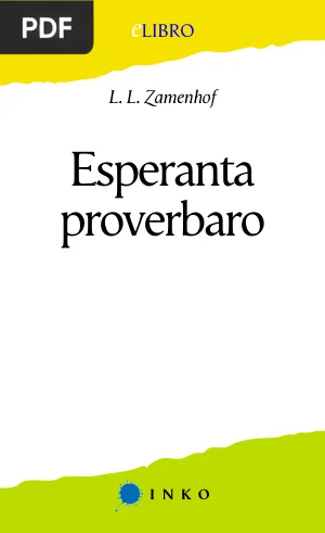 Esperanta Proverbaro (Esperanto Proverbs)