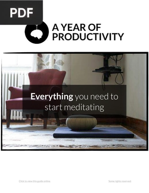 Everything you need to start meditating