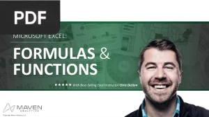 Excel Formulas & Functions