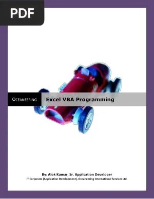 Excel VBA Programming