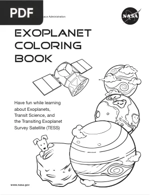 Exoplanet Coloring Book