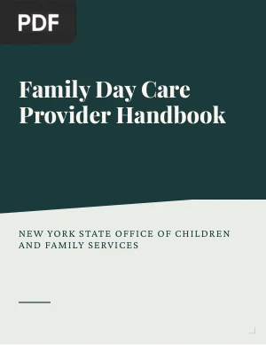 Family Day Care Provider Handbook