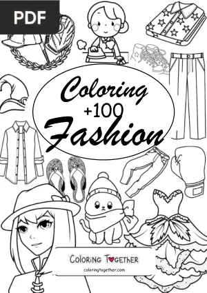 Fashion Coloring Book