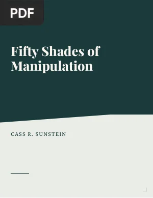 Fifty Shades of Manipulation