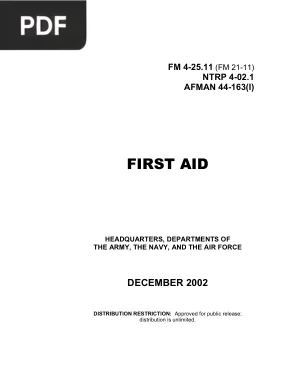 First Aid (FM 4-25.11)