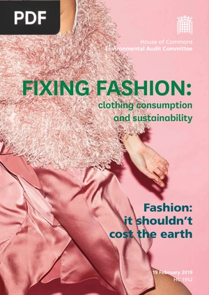 Fixing fashion: clothing consumption and sustainability