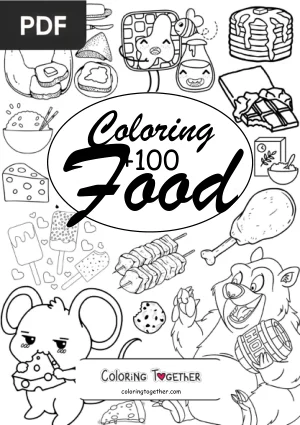 Food Coloring Book