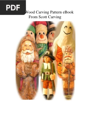 Free Wood Carving Pattern eBook