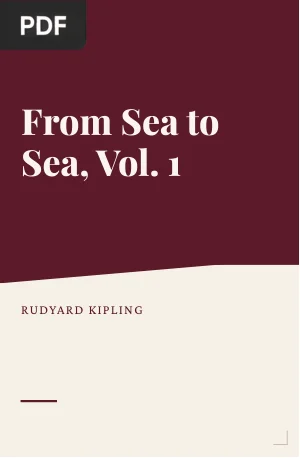 From Sea to Sea, Vol. 1