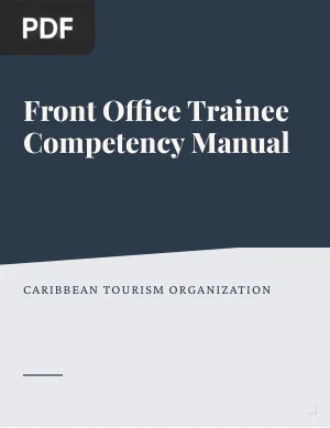 Front Office Trainee Competency Manual