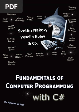 Fundamentals of Computer Programming with C#