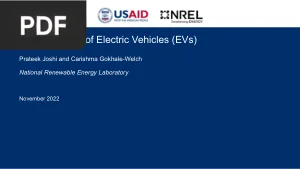 Fundamentals of Electric Vehicles (EVs)