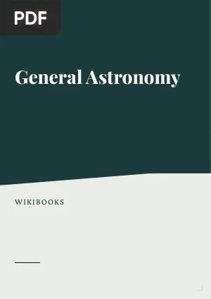 General Astronomy