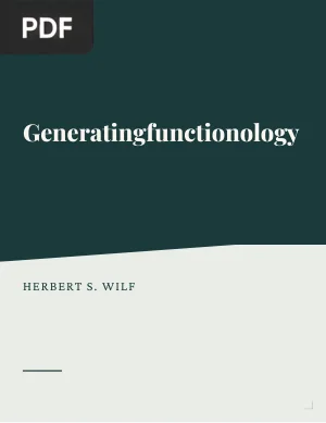 Generatingfunctionology
