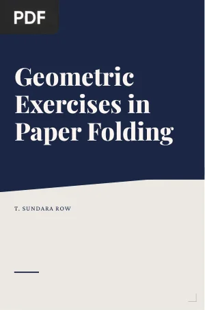 Geometric Exercises in Paper Folding