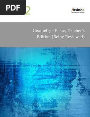 Geometry - Basic, Teacher’s Edition