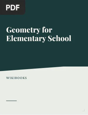 Geometry for Elementary School