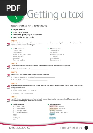 Get Talking Italian in Ten Days