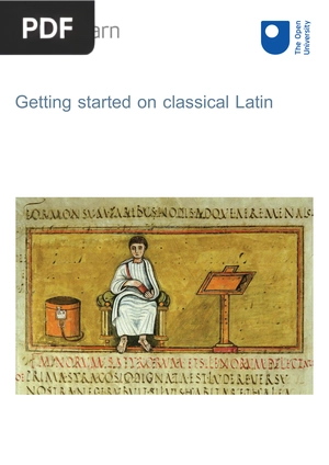 Getting Started on Classical Latin