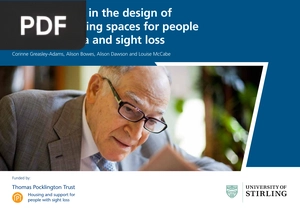 Good Practice in the Sesign of Homes and Living Spaces for People With Dementia and Sight Loss