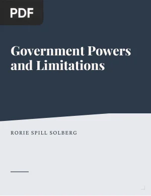 Government Powers and Limitations