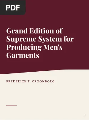 Grand Edition of Supreme System for Producing Men's Garments