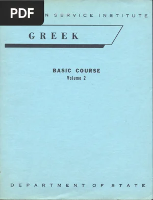 Greek Basic Course, Volume 2