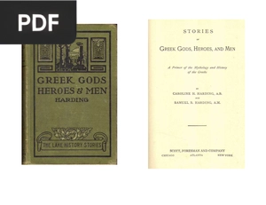 Greek Gods, Heroes, and Men