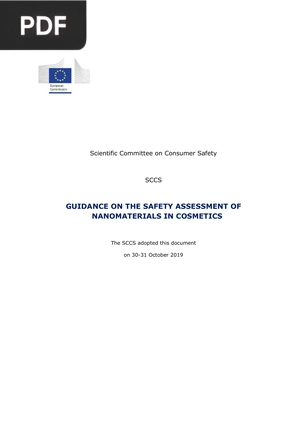 Guidance on the Safety Assessment of Nanomaterials in Cosmetics
