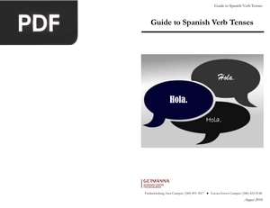 Guide to Spanish Verb Tenses