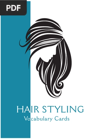 Hair Styling Vocabulary Cards