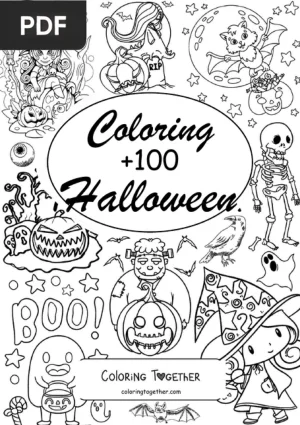 Halloween Coloring Book