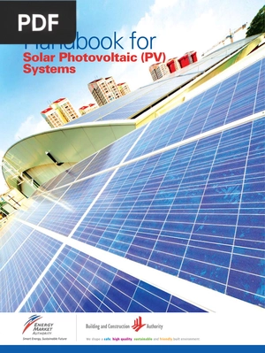 Handbook for Solar Photovoltaic (PV) Systems