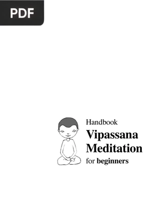 Handbook Vipassana Meditation for beginners