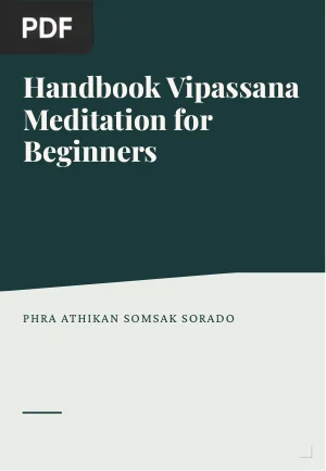 Handbook Vipassana Meditation for beginners