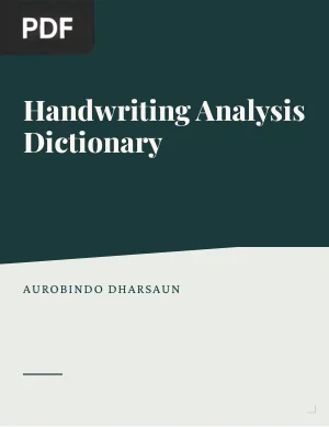 Handwriting Analysis Dictionary
