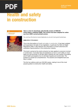 Health and Safety in Construction