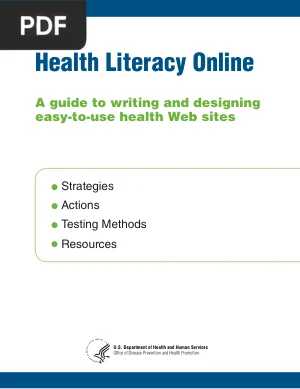 Health Literacy Online