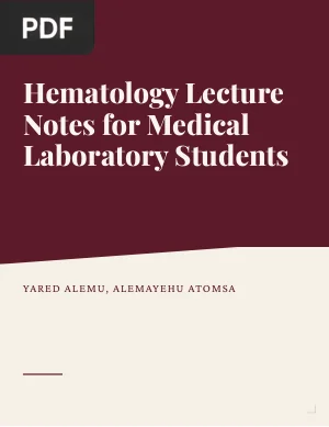 Hematology Lecture Notes for Medical Laboratory Students