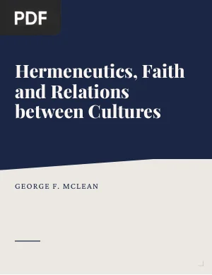 Hermeneutics, Faith and Relations between Cultures