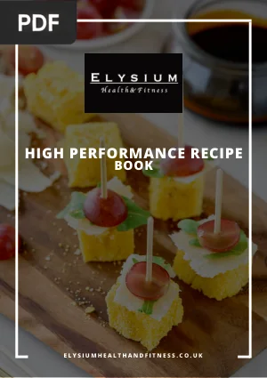 High Performance Recipe Book