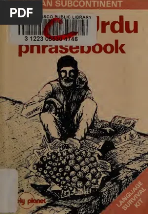 Hindi/Urdu Phrasebook