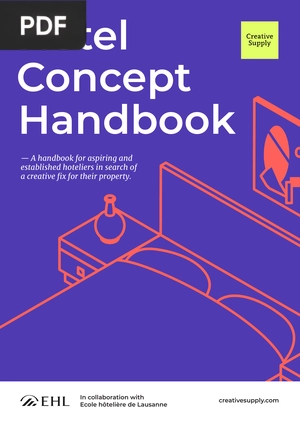 Hotel Handbook Concept