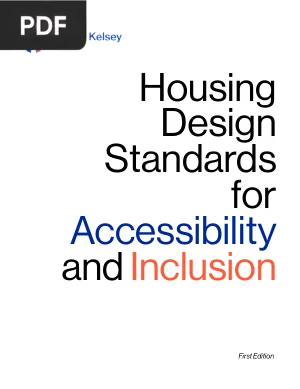 Housing Design Standards for Accessibility and Inclusion