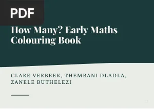 How Many? Early Maths Colouring Book