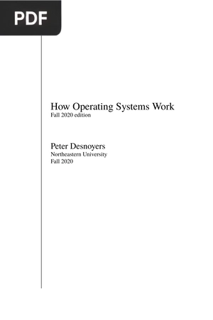 How Operating Systems Work