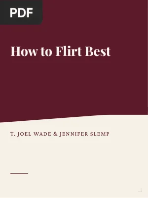 How to Flirt Best: The Perceived Effectiveness of Flirtation Techniques