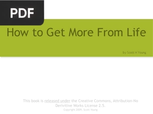 How To Get More From Life